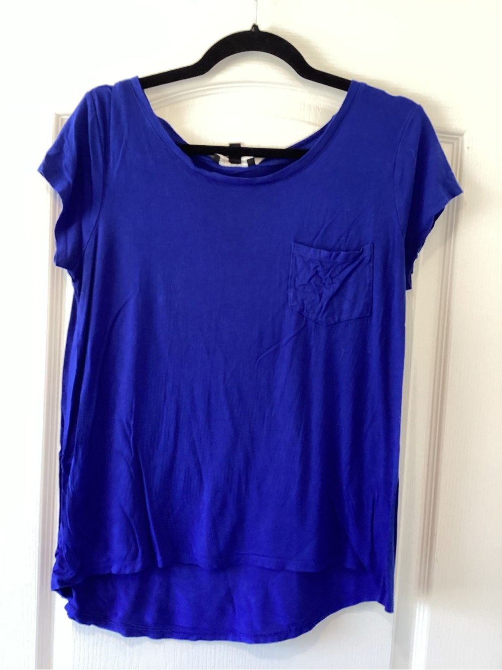 Cable & Gauge Royal Blue Short Sleeve Pocket Tee M EUC